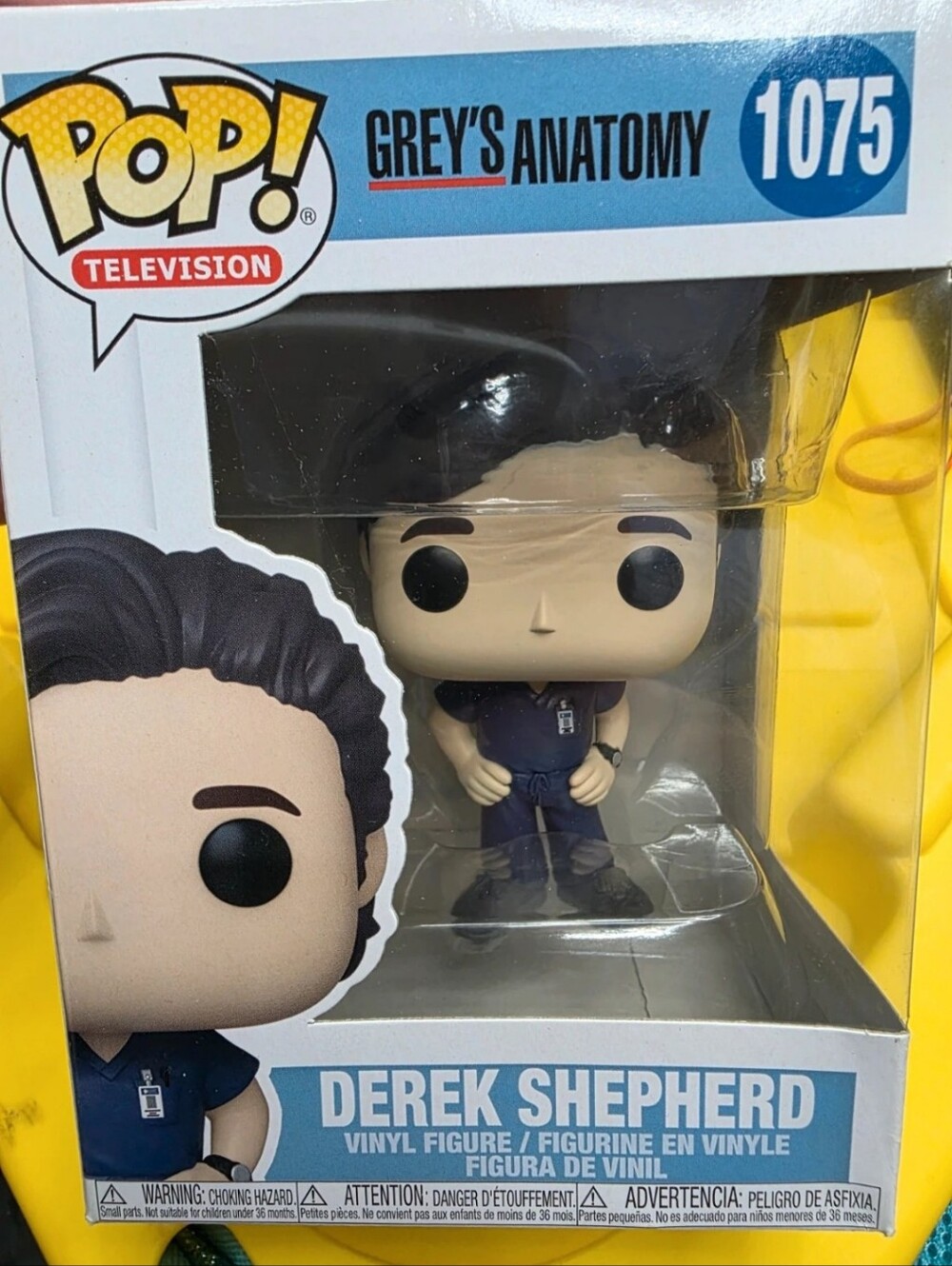 Derek Shepherd Funko Pop 1075 Greys Anatomy
